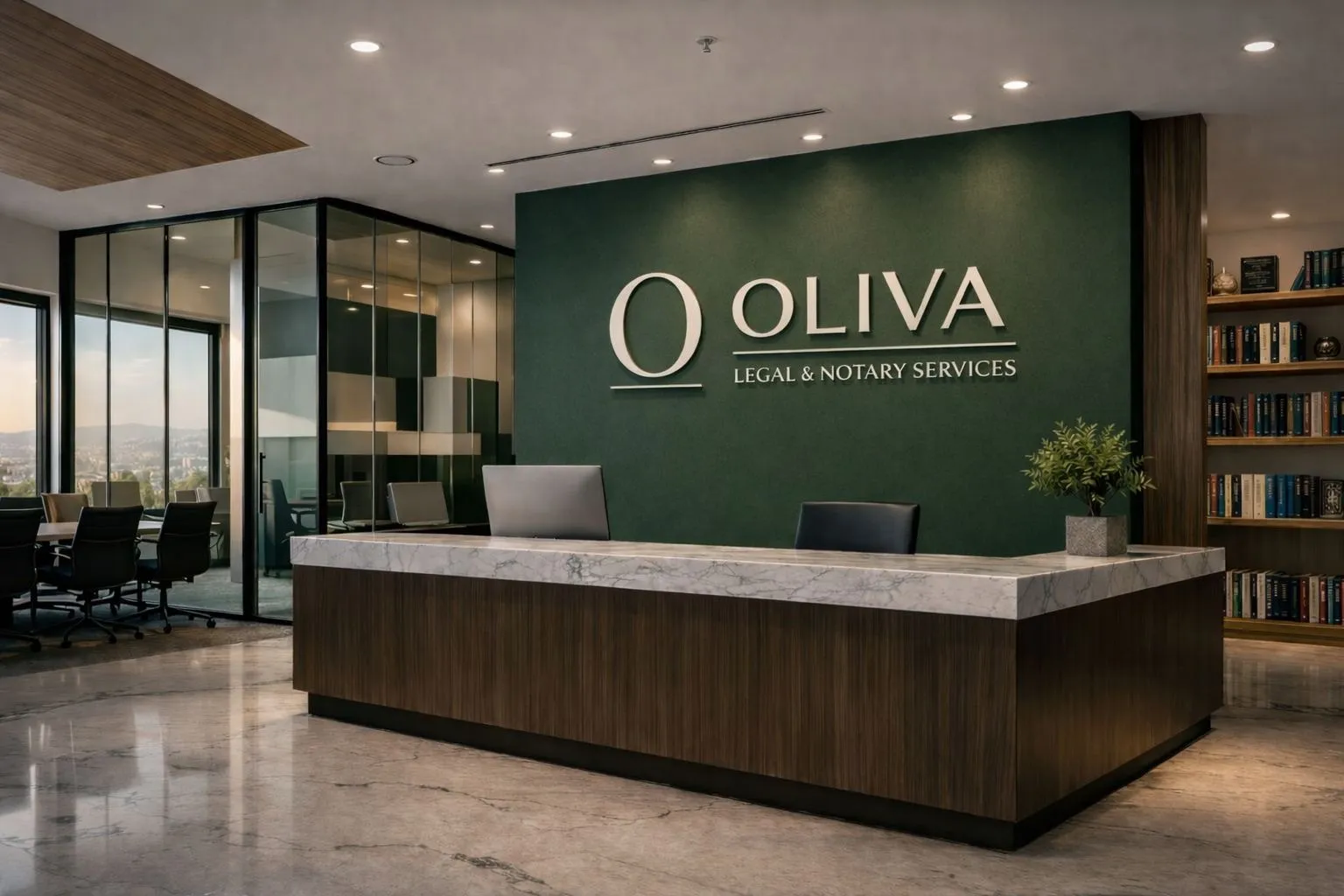 Oliva Legal meeting room